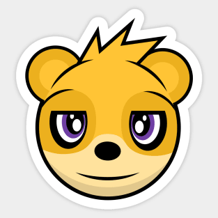 Yellow Bear Cockburn Sticker